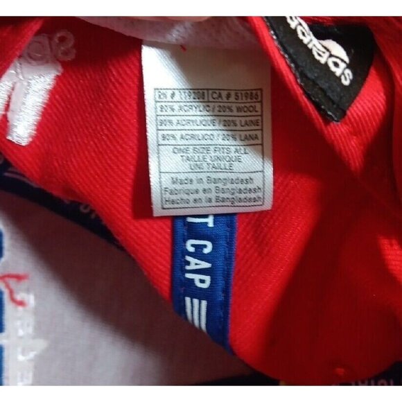 ✅Adidas LA Clippers SnapBack  Hat NBA Basketball Adjustable OSFA Flat Bill Cap - Picture 9 of 9